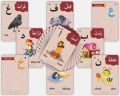 TownStore Early learning Preschool Arabic Activity Flash Cards for Ages 3+ Kids Including Alphabet, Numbers, Colors, Shapes, Days, Months, Vocabulary with Brainstorming Activities - 98 Flash Card. 