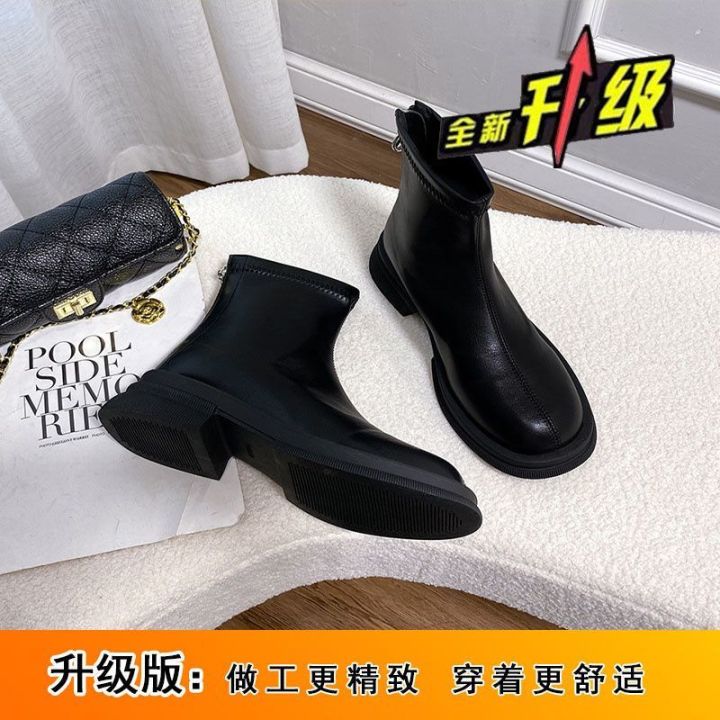 insDr.%20Martens%20Boots%20Women2023Fall%20New%20British%20Style%20Spring%20and%20Autumn%20Boots%20French%20Small%20Ankle%20Boots%20Thin%20Ankle%20Boots%20-%20Image%204