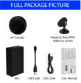 A9 WiFi Mini Camera Small IP Camera 1080P Resolution Rechargeable Night Vision Security Camera.