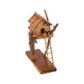 Tribe Made Tree House Showpiece - Home Decoration Item.