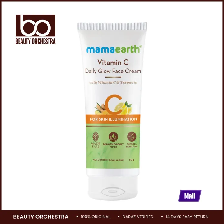 Mamaearth Vitamin C Daily Glow Face Cream - 80g