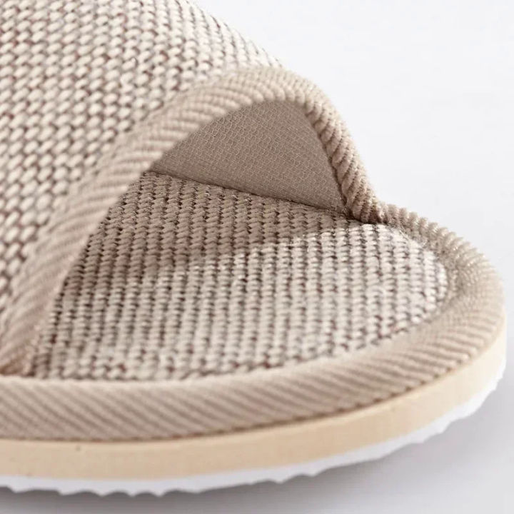 2024%20New%20Linen%20Shoes%20Women%20And%20Men%20Household%20Slippers%20Indoor%20Floor%20Shoes%20Summer%20Women's%20Mute%20Slippers%20Sandals%20Slippers%20-%20Image%203