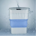 Smart Trash Can, Automatic Induction With Lid, Household Living Room, Folding Trash Can, Classified Storage Box (Video)Trash Bin Automatic Smart Sensor Plastic Large Capacity Rubbish Container For Home.