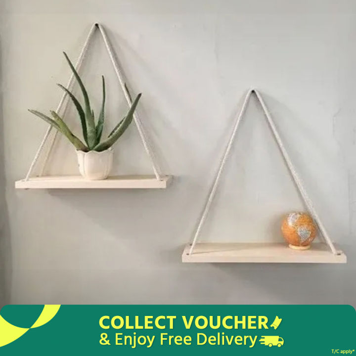 Wall hanging Shelf Floating Hook Wall Hanger Home Decore Wall Decoration