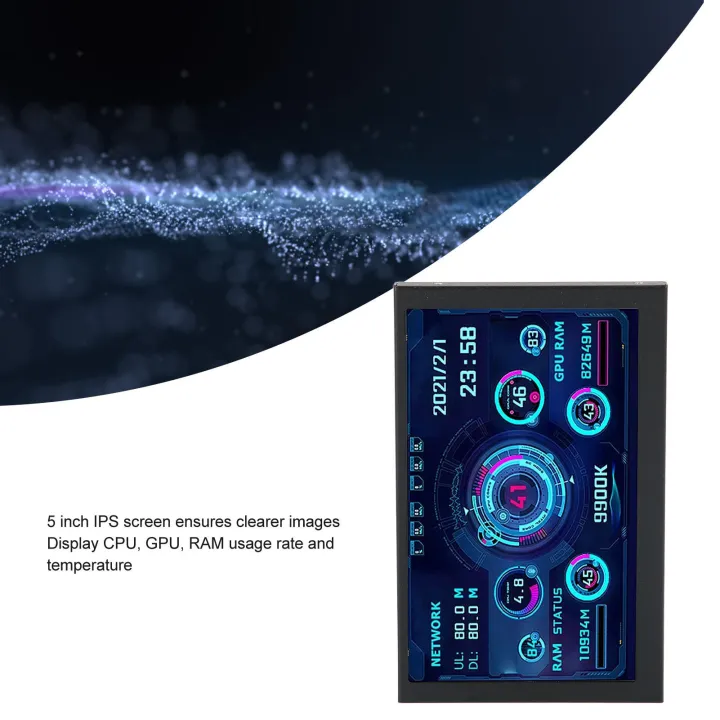 5inch%20PC%20CPU%20RAM%20Data%20Monitor%20IPS%20USB%20TYPE%20C%20For%20AIDA64%20Temperature%20Display%20-%20Image%204