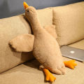 50cm Mini Lying Duck Plush Toys Kawaii Animal Goose Mat Pillow Stuffed Soft Cushion for Children Girls Birthday Gift.