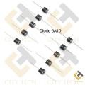 5Pcs- Diode 6A10 1000V 1KV 6A General Purpose Rectifier Axial Diode 6A10 Silicon Junction Diode R-6 Package Electrical Circuitry & Parts.