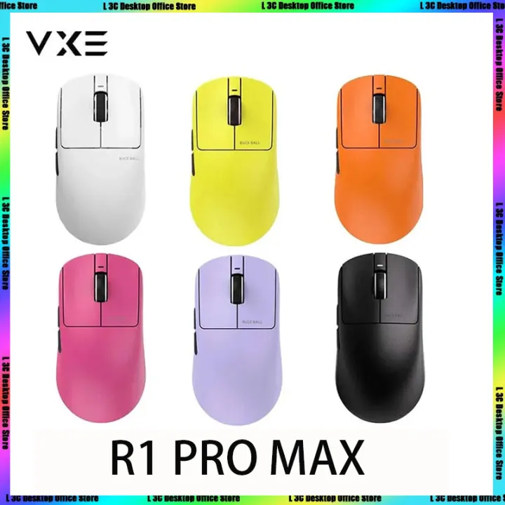 Vgn Vxe Dragonfly R1 Mouse R1 Se Pro Max Paw3395 E-sports Wireless Mouse Lightweight Ergonomics Pc Accessories