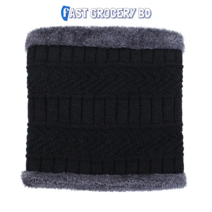 Winter%20Soft%20Warm%20Wool%20Lined%20Thick%20Knitted%20Lining%20Cap%20with%20Circle%20Scarf%20Kit%20Kantupi%20For%20Men%20-%20Image%207