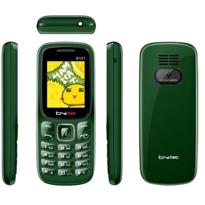 Bytwo model B101 1.77 inches Display, 1050mah bettery, mp3, mp4, auto call record, memory used up to 32 gb , camera, colour- blue