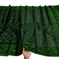 Silk - Black with Green Jamdani Saree Without Blouse Piece for Women Suitable for All Seasons - Appropriate for Both Party & Casual Wear. 