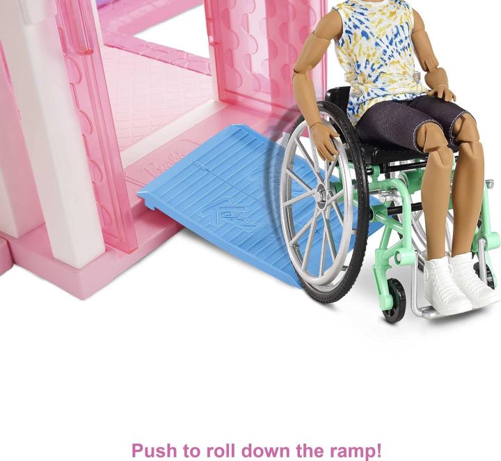 Barbie%20GRG93%20GRG93-Barbie%20DreamHouse%20%20Dolls%20House%20&%20Ken%20Fashionistas%20Doll%20#167%20with%20Wheelchair%20&%20Ramp%20-%20Image%208
