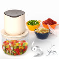 Food Processor, 4 Bowls 2 Blades Electric Grinder Chopper,  Baby Food Processor, Cordless Food Fruit Vegetable Blender. 