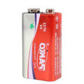 Universal 9V Block Heavy Duty Cell Battery 6F22 Stable Performance Used in Multimeter, - 6 volt battery. 