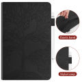 【3C VictoryEagle】Case for Samsung Tab Lite 8.7 SM-T220 SM-T225 case 8.7 inch emboss tree flip wallet cover for tab A7 Lite 2021 case, leather Smart Funda cover CAPA stand folio case.