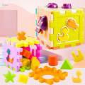 Preschool Shape Sorter Box Kids Shape Sorter Toys for Baby Birthday Gifts.