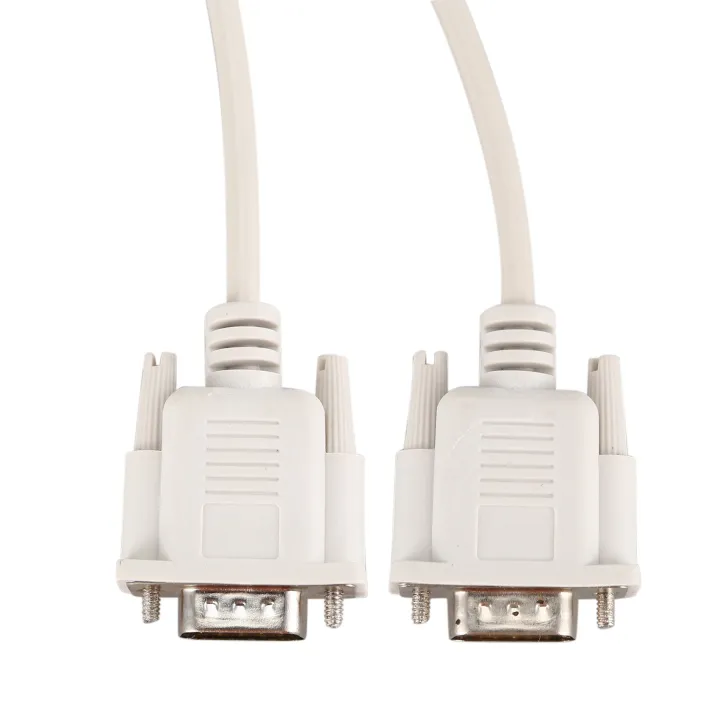 1.4M%20RS232%20DB9%209%20Pin%20Male%20to%20VGA%20Video%2015%20Pin%20Male%20Adapter%20%20Gray%20-%20Image%208