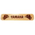 Motorcycle front name plate for yamaha bike . wooden.