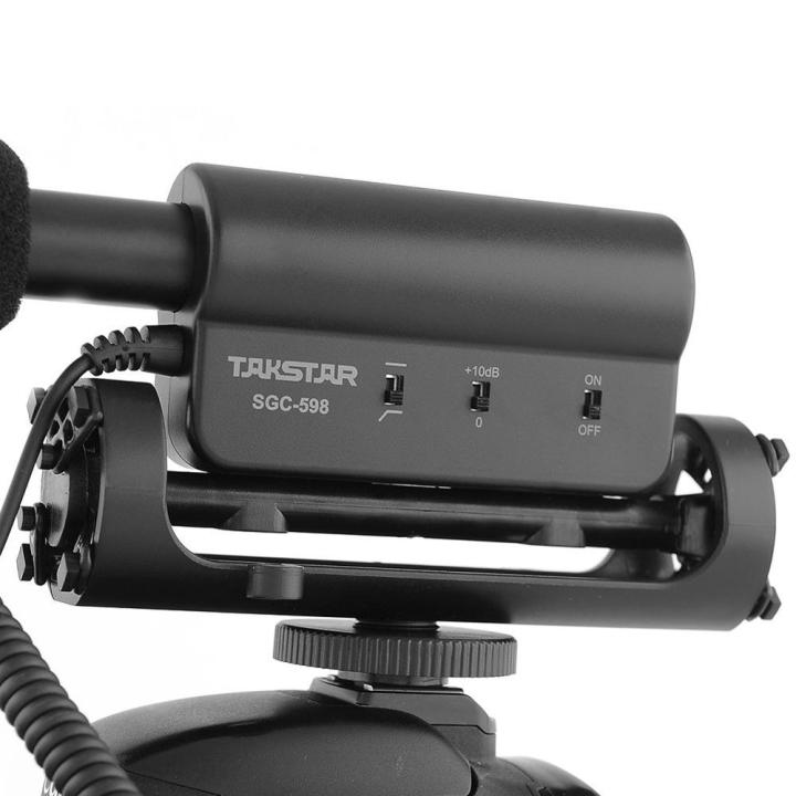 Takstar%20SGC-598%20Photography%20Interview%20Shotgun%20MIC%20Microphone%20for%20Nikon%20Canon%20DSLR%20Camera%20DV%20Camcorder%20for%20Vloggers/Videomaker%20-%20Image%206