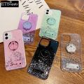 Phone Cases For Realme C51 Back Cover Sparkling Star Moon Soft Silicone Transparent Cartoon Cat Anti Drop Back cover Realme C51 case. 