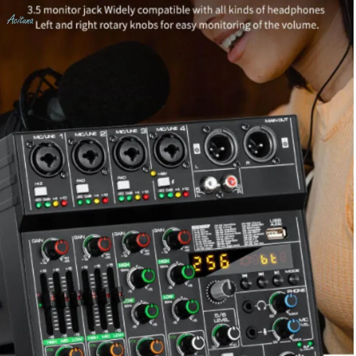 6%20Channel%20Mixer%20Professional%20256%20Reverb%20Effect%20Audio%20Mixer%20Sound%20Board%20System%20for%20Computer%20-%20Image%206