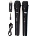 Zansong Uhf Usb 3.5Mm Wireless Microphone Megaphone Handheld Mic with Receiver for Karaoke Speech Loudspeaker V20.