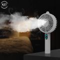 Portable Outdoor Travel Handheld Fan 2 in 1 Water Mist Fan USB Desktop Fan Portable Hydration Meter Mini Fan.
