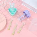 3Pcs Baby Toothbrush Baby Tongue Cleaner for 0-18 Months Toddler Baby Care. 
