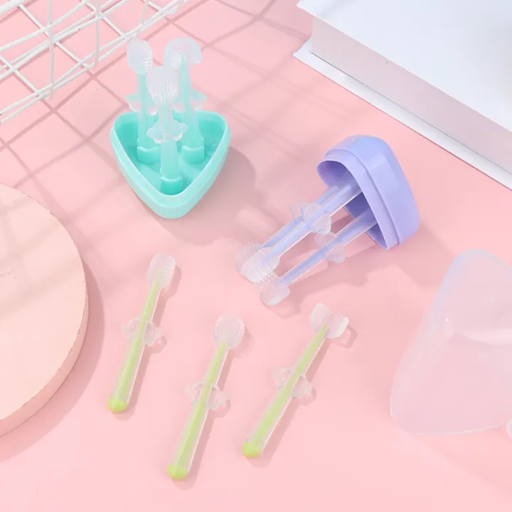 3Pcs%20Baby%20Toothbrush%20Baby%20Tongue%20Cleaner%20for%200-18%20Months%20Toddler%20Baby%20Care%20-%20Image%204