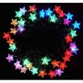 Star Shaped LED Light - Multi Color Decorative Light (28pc). 
