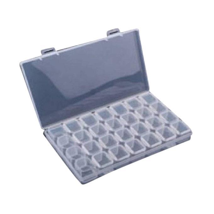 Component Box 1 In 28 Box - Gray