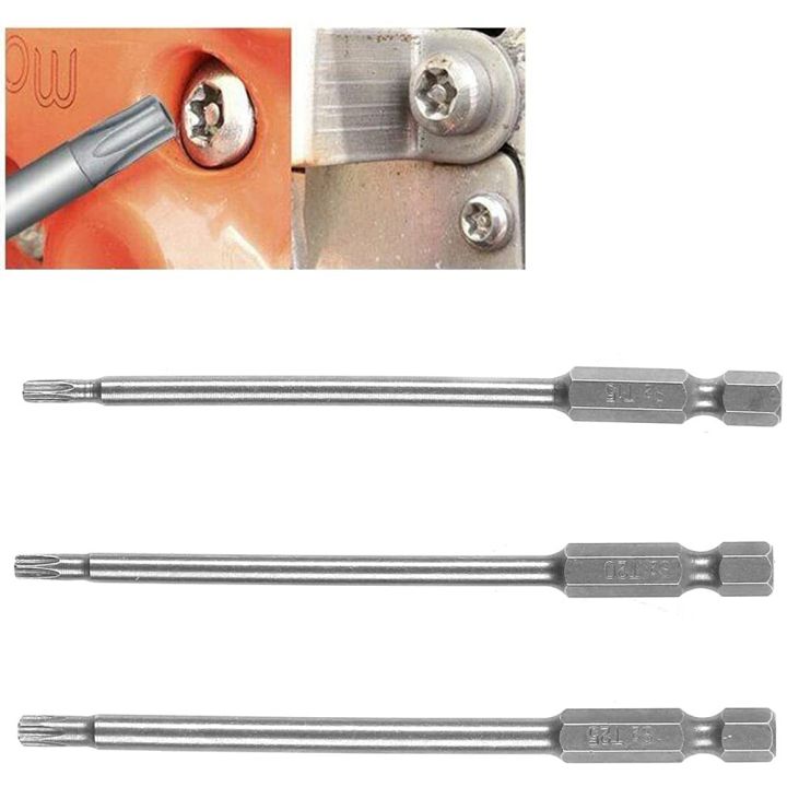 13Pcs%20100mm%20Torx%20Long%20Screwdriver%20Bits%20Set,%20Magnetic%20Torx%20Bit%20Set%20T6-T40,%201/4%20Inch%20Hex%20Shank%20Electric%20Screwdriver%20Tools%20-%20Image%204