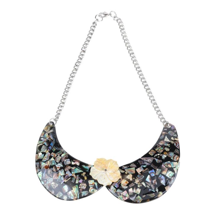 Wholesale%20Price%20Natural%20Crystal%20Tumbled%20Stone%20Beads%20Necklace%20Bohemian%20Abalone%20Shell%20Vintage%20Jewelry%20For%20Women%20Men%20-%20Image%204