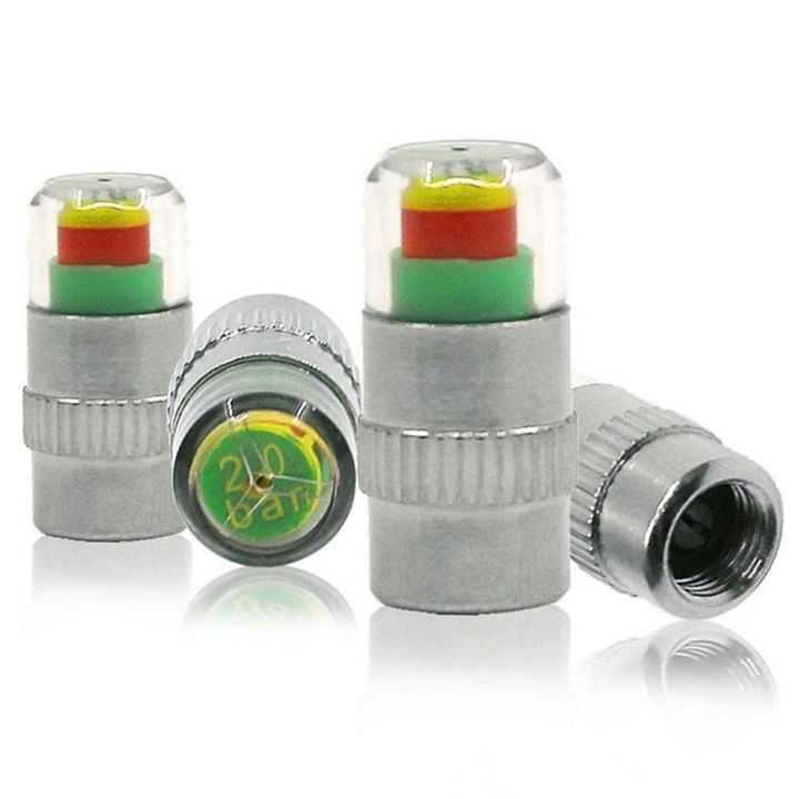 4Pcs%20Auto%20Tire%20Pressure%20Monitor%20Tyre%20Gage%20Alert%20Sensor%20Indicator%20Valve%20Caps%20-%20Image%203