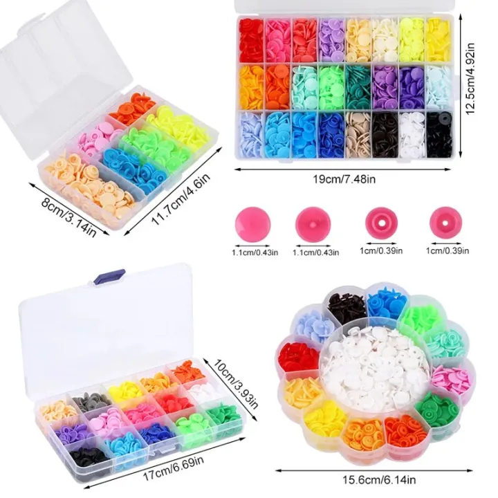 KRABALL%20Multicolour%20Snap%20Clip%20Plastic%20Clothing%20Button%20Pressure%20Nail%20Fastener%20With%20Storage%20Box%20DIY%20Sewing%20Tool%20Accessories%20-%20Image%202