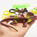 【Yibei Fairy Tale Toy City】Rubber Lizard Something Interesting Reptile Animals Pop it Fidget Prank Gadgets Funny Novelty Gifts Toys Boys Gilrs. 