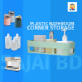 Plastic Bathroom Corner Storage Rack Organizer Toilet. 