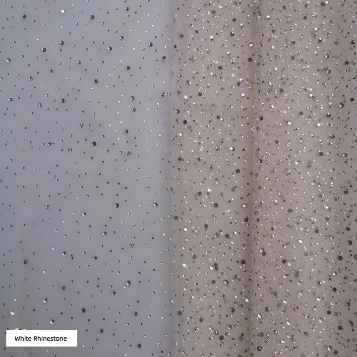 Shiny%20Glitter%20Rhinestone%20Mesh%20Fabric,%20Sparkly%20Tulle%20Fabric,%20Netting%20Material,%20Perfect%20for%20DIY%20Wedding%20Dress%20and%20Craft%20-%20Image%207