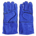 Tool parts 14'' Pair Heavy Duty Gardening Welder Gloves Thorn Proof Leather Work Non-Slippery Hard Protective Working Welding Gloves. 