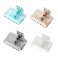Double Layer Soap Holder Soap Sponge Dish Bathroom Accessories Soap Dishes Self Adhesive Soap Rack No Drilling Wall Mounted. 