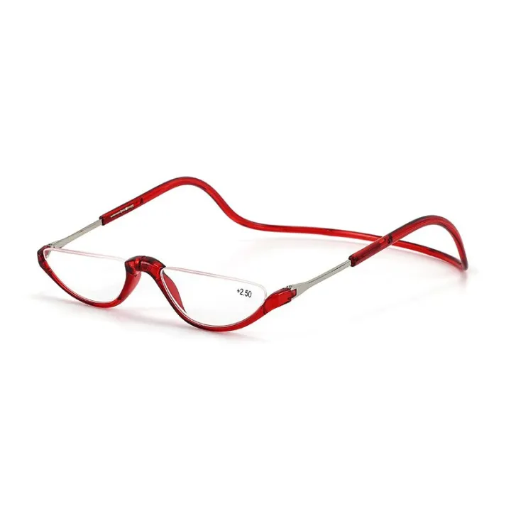 Zilead%20Magnet%20Reading%20Glasses%20For%20Men%20Women%20Hanging%20Neck%20Half%20Frame%20Magnetic%20Presbyopia%20Hyperopia%20Eyeglasses%20Diopter+1to+3%20Gafas%20-%20Image%202