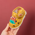 Happy Mary boys and girls, baby walking with soft soles for 1-3 years old, known as baotou shoes. 