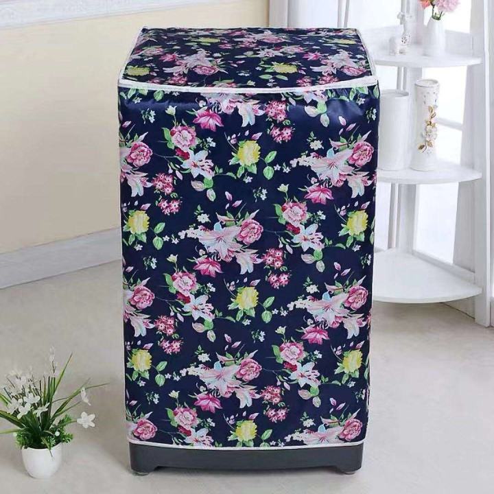 Dustproof%20Washing%20Machine%20Cover%20(8-12%20Kg%20Front%20&%20Top%20Loading)%20New%20Beautiful%20Printed%20%20Dustproof%20&%20Waterproof%20Cover%20For%20Washing%20Machine%20-%20Image%202