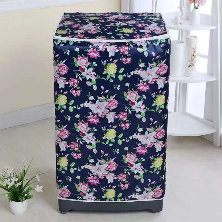 Dustproof%20Washing%20Machine%20Cover%20(8-12%20Kg%20Front%20&%20Top%20Loading)%20New%20Beautiful%20Printed%20%20Dustproof%20&%20Waterproof%20Cover%20For%20Washing%20Machine%20-%20Image%202