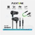 PLEXTONE G20 Aux 3.5mm and Type C Both Interface Double Bass Magnetic Gaming Earphone Headphone Earphones Earbuds Noise Reduction Headset with Mic.