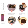 Versatile Portable Electric Coffee Grinder: Grind Herbs, Spices, Nuts, and Grains Effortlessly. 
