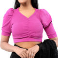 Cotton Crop Tops Blouse for Women - Blouse For Women. 