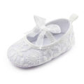 【Good-Love Store】(New) baby shoes lace flower bowknot soft anti slip newborn 0-18 months girls flats kids shoes.