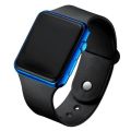 Rubber LED Bracelet Digital Wrist Watch. 