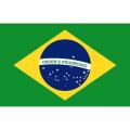 Brazil National Flag - 8 x 3.5 Feet (Local) - Multi Color.